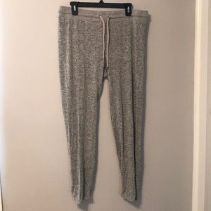 Gray joggers